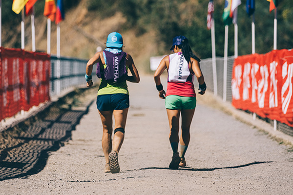 Andrea Kooiman with a Running Buddy